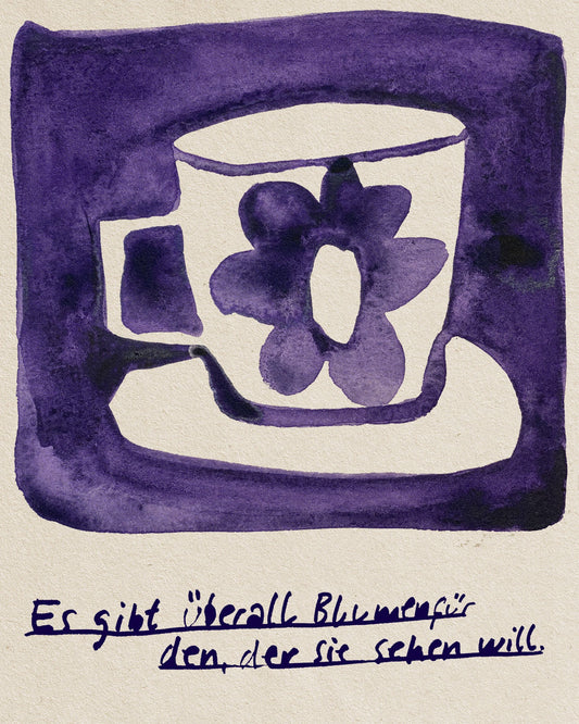 Motivation am Montag: Es gibt überall Blumen für den, der sie sehen will