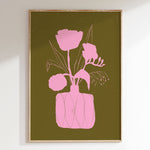 Vase in Rosa - Print