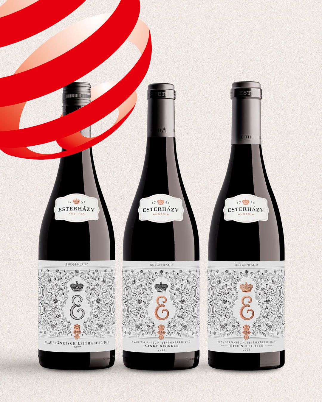 Red Dot Award für das Weingut-Esterházy-Design