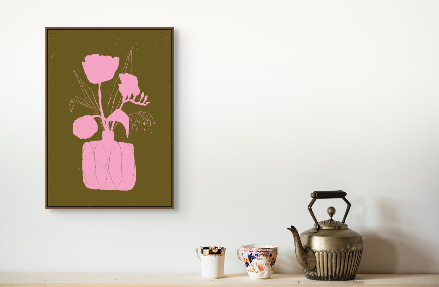 Vase in Rosa - Print